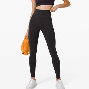 Lululemon leggings! Lululemon Power Within SHR Tight 28in pant! Size 8 BLK!